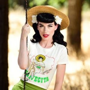 Suavecito Santa Ana Girl Shirt Size Large